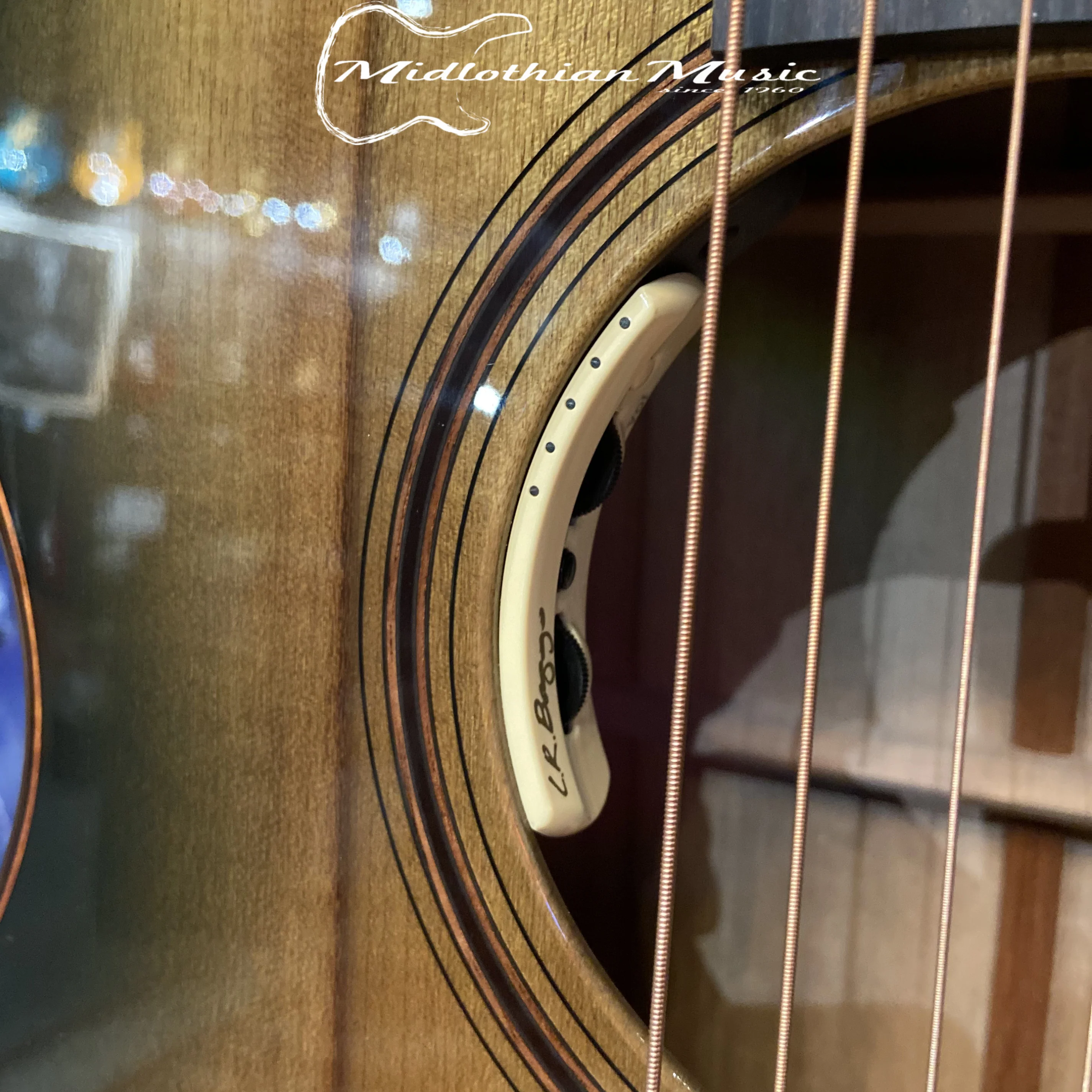 Breedlove Oregon Concert Harvest CE LTD - Myrtlewood Acoustic/Electric Guitar w/Case (27628) - Image 10