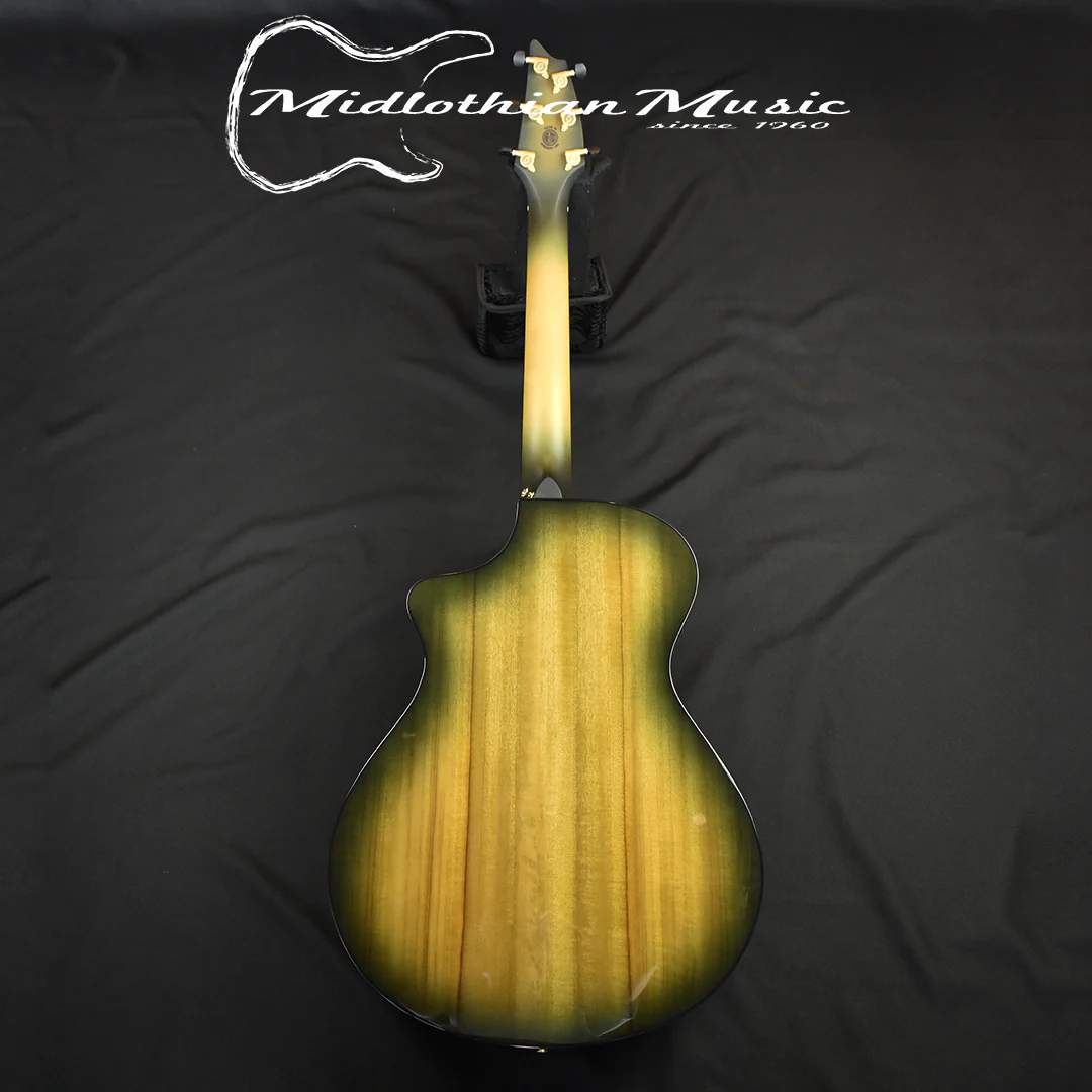 Breedlove Oregon Concert Harvest CE LTD - Myrtlewood Acoustic/Electric Guitar w/Case (27628) - Image 5