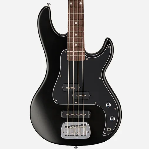 G&L Tribute SB-2 - Satin Black Finish - 4-String Electric Bass - Image 10