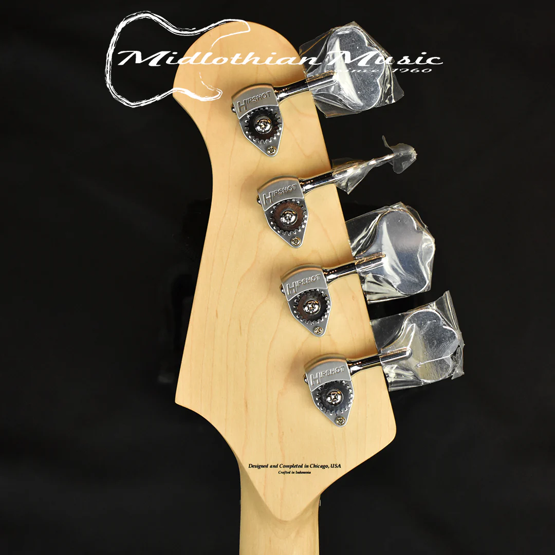 Lakland Skyline 44-64 Deluxe PJ Bass Guitar - Honeyburst Finish (220612165) w/FREE GATOR GIG BAG - Image 8