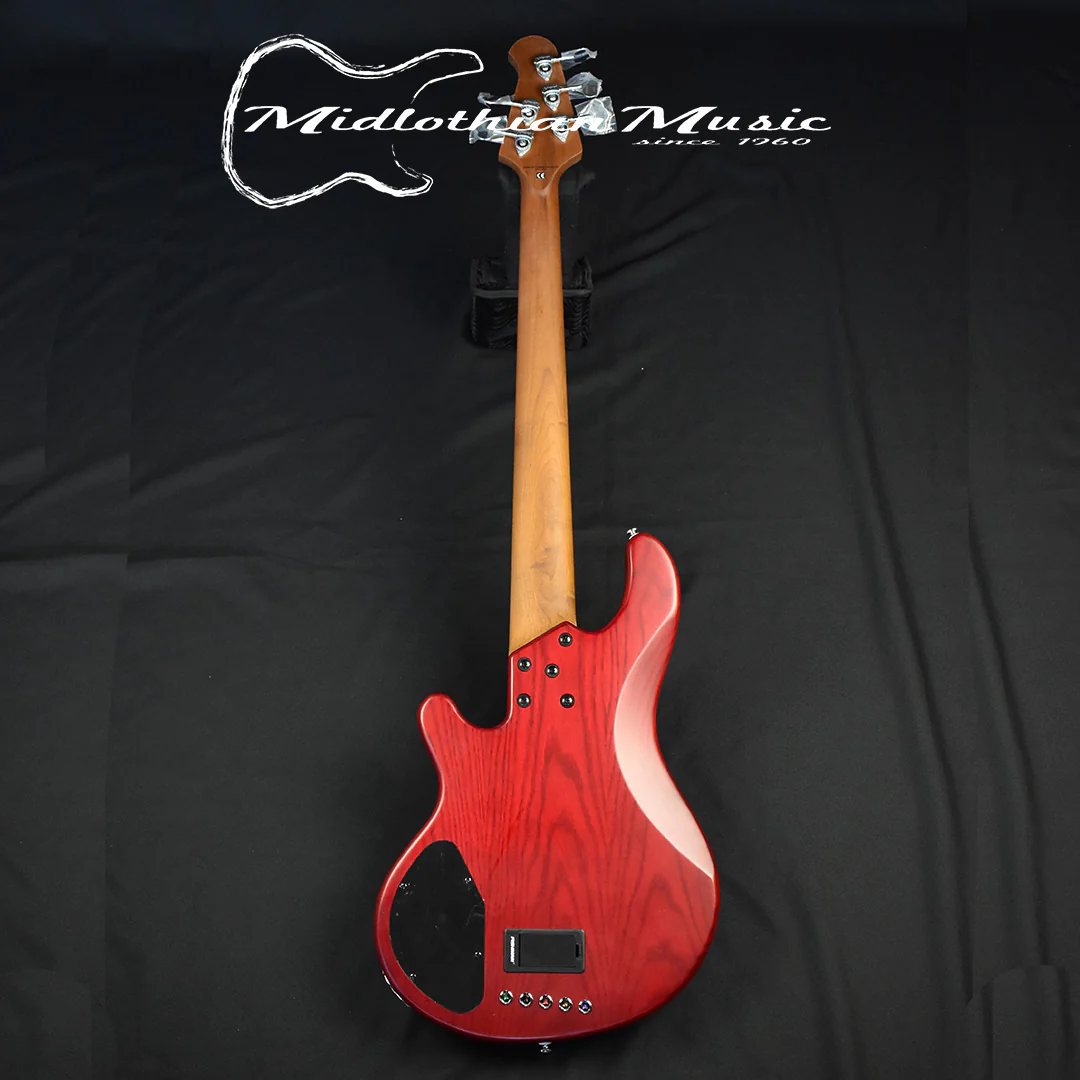 Lakland Skyline 55-02 Deluxe 5-String Bass - Quilted Satin Cherry Sunburst (210911284) w/FREE GATOR GIG BAG - Image 5