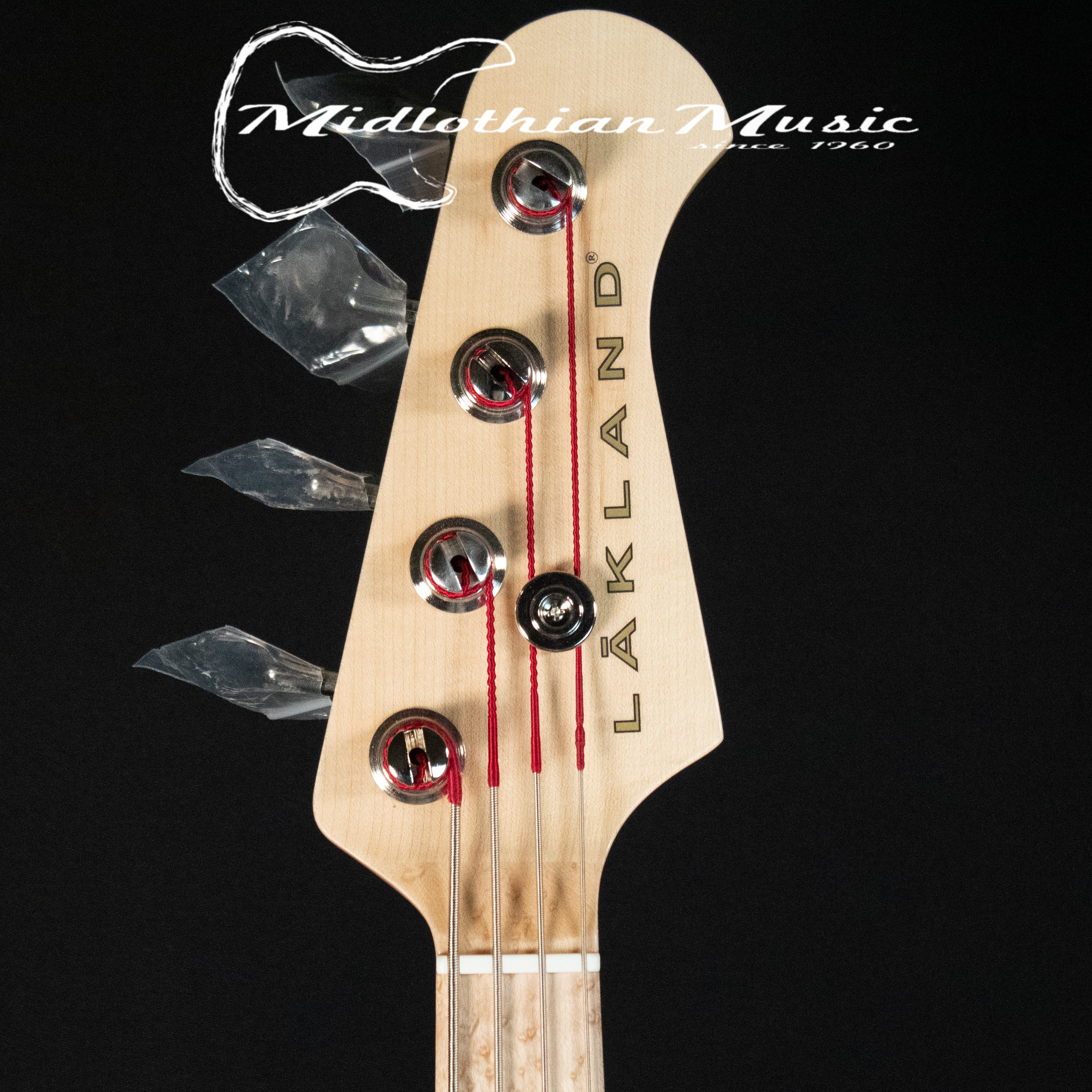 Lakland USA 44-60 - Vintage J Style 4-String Bass - Transparent Purple Finish w/Case - Image 4