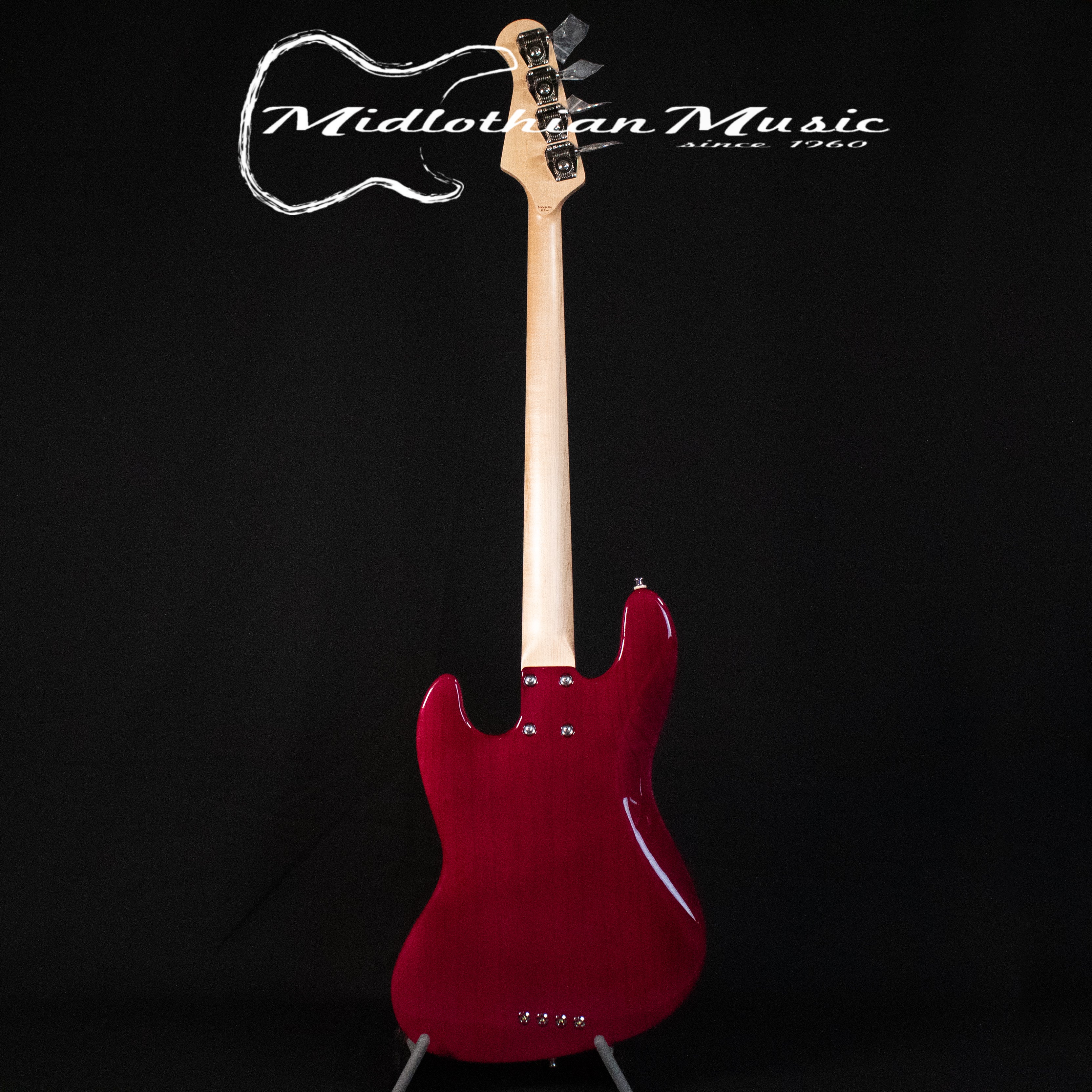 Lakland USA 44-60 - Vintage J Style 4-String Bass - Transparent Purple Finish w/Case - Image 5