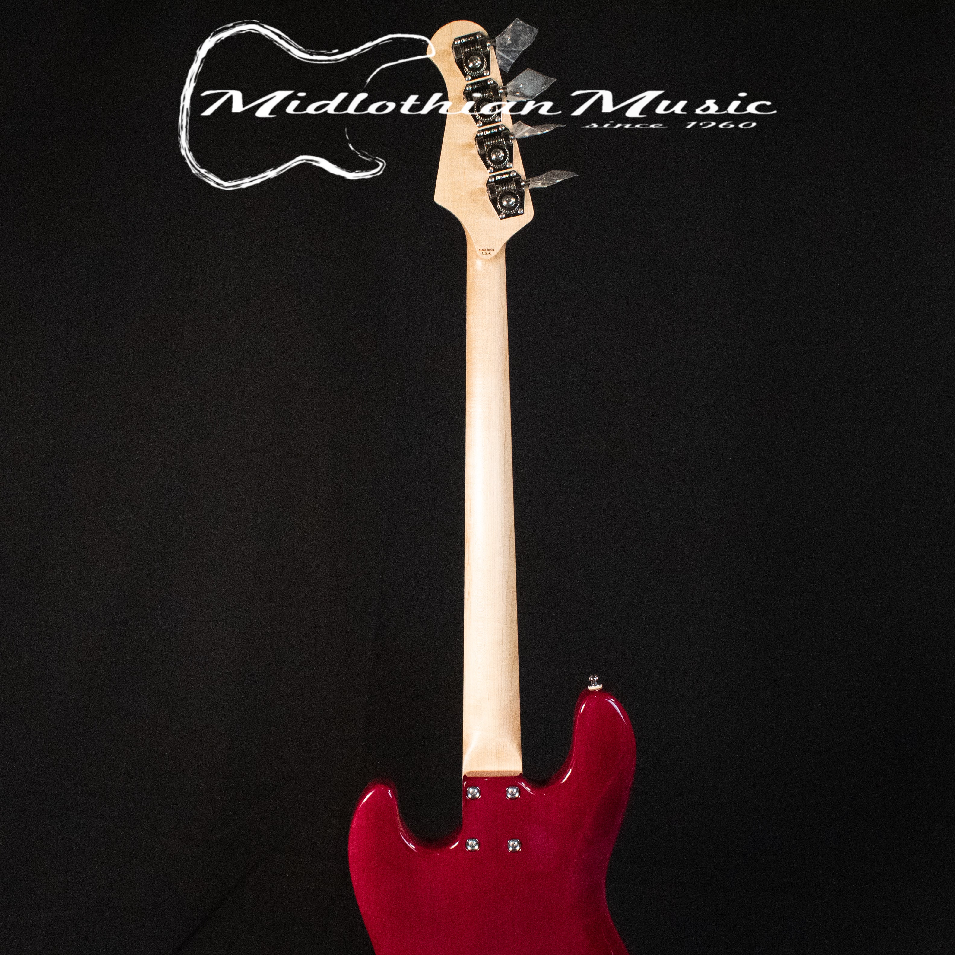 Lakland USA 44-60 - Vintage J Style 4-String Bass - Transparent Purple Finish w/Case - Image 6