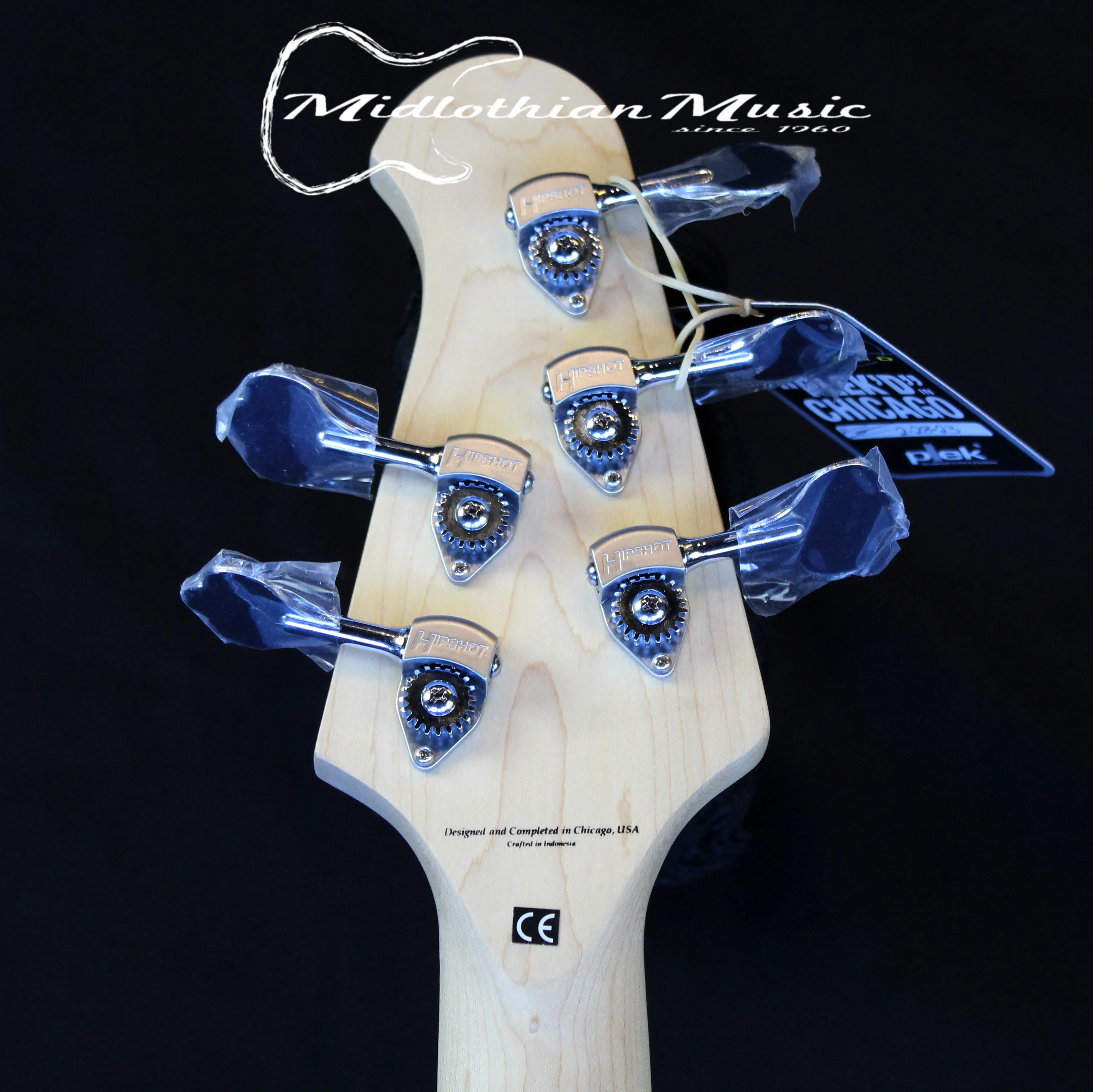 Lakland Skyline 55-01M - 5-String Bass Guitar - 3-Tone Sunburst Gloss Finish (220410437) w/FREE GATOR GIG BAG - Image 8