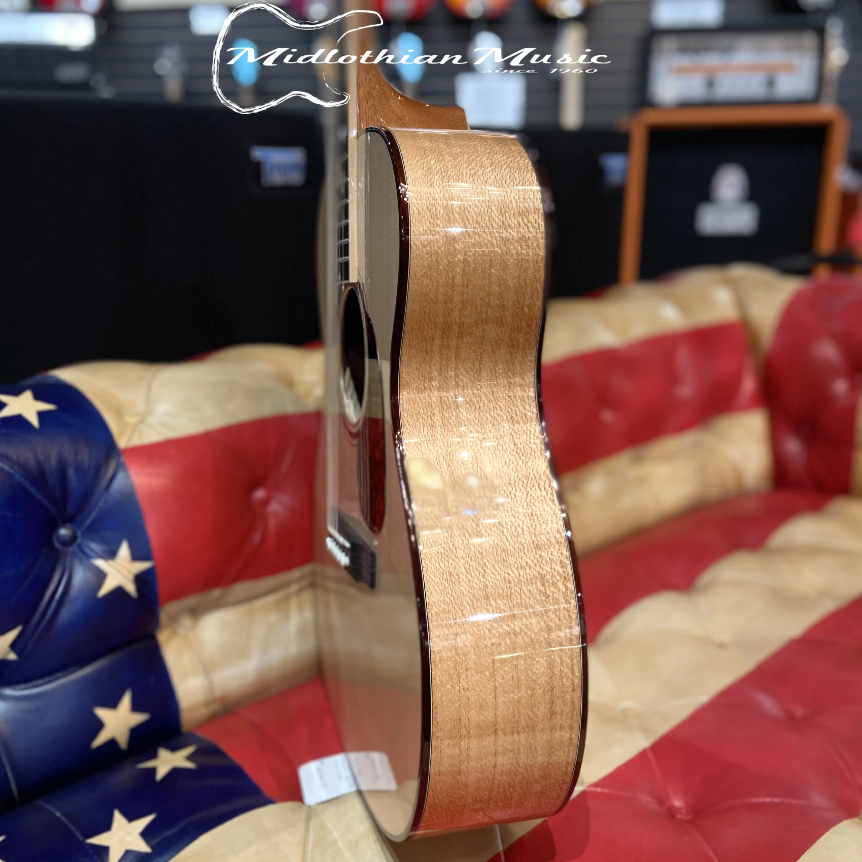 Larrivee OM-09 Custom - Silver Oak & Sitka Spruce - Acoustic Guitar w/Case (137389) - Image 11