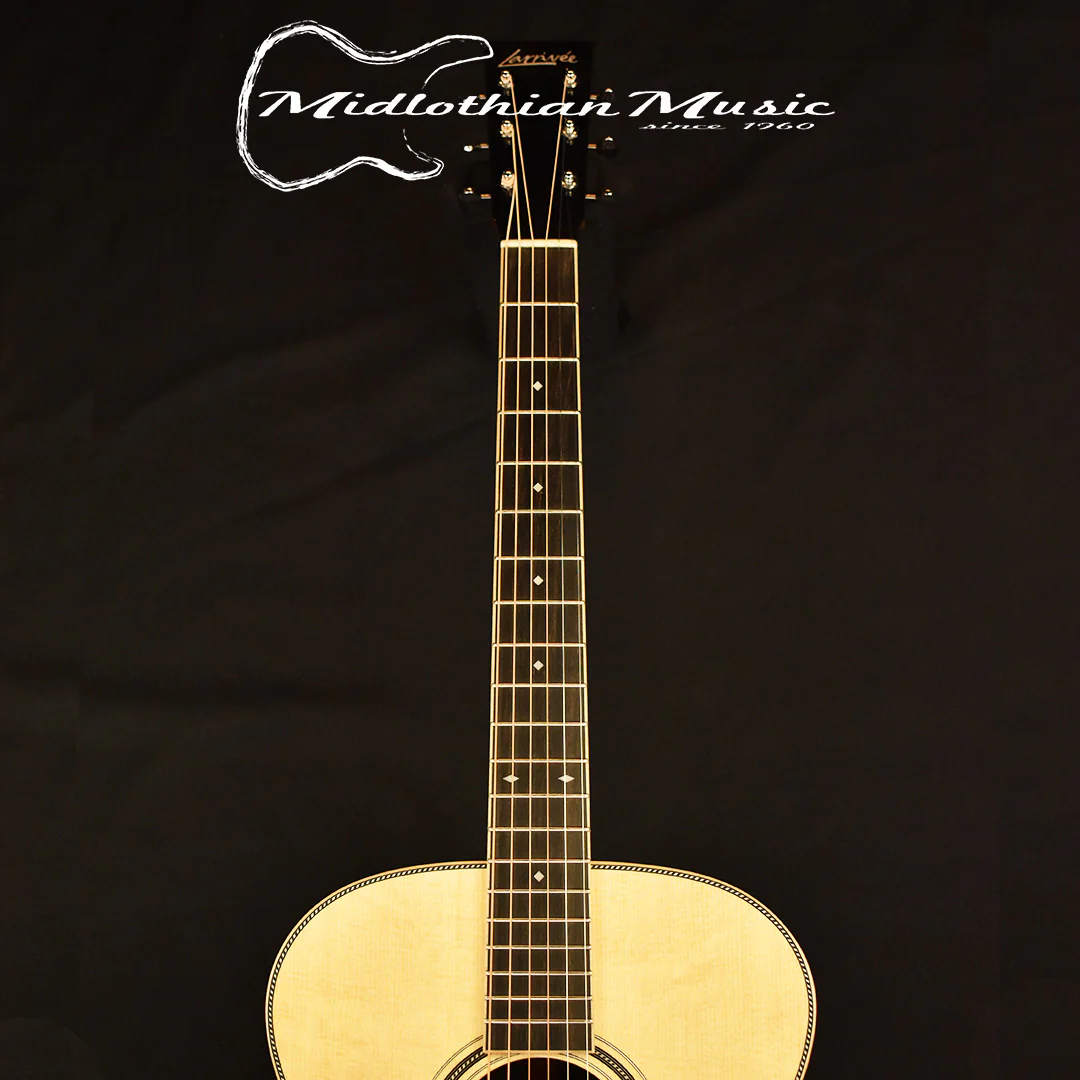 Larrivee OM-44-R - Acoustic/Electric Guitar Rosewood & Bear Claw Spruce Top w/Element VTC Pickup & Case (136642) - Image 3