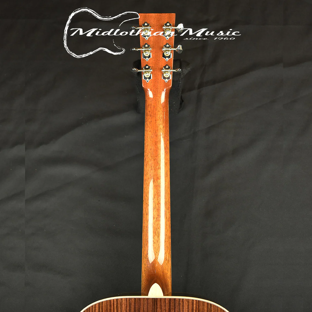 Larrivee OM-44-R - Acoustic/Electric Guitar Rosewood & Bear Claw Spruce Top w/Element VTC Pickup & Case (136642) - Image 7