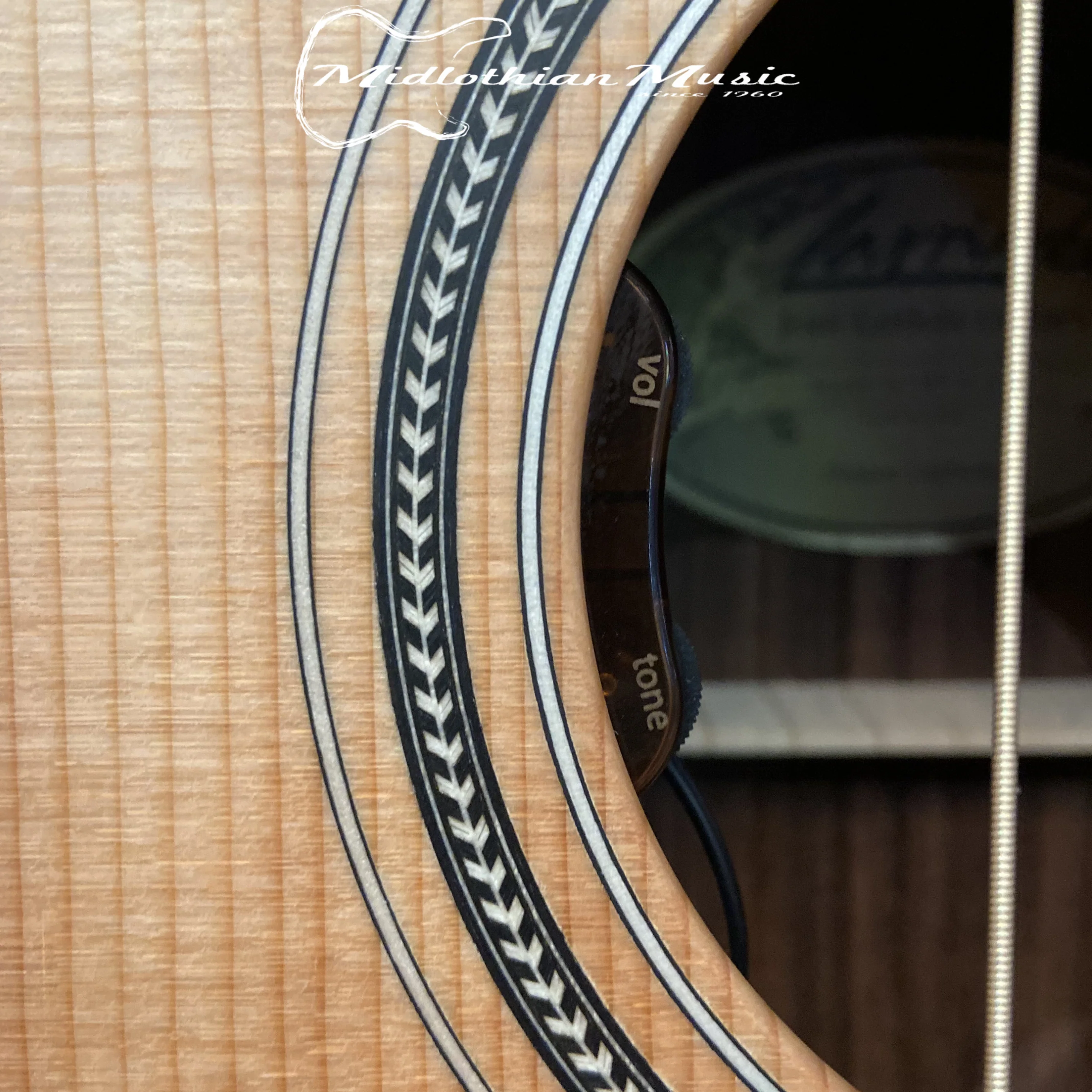 Larrivee Recording Series OM-03R - Acoustic/Electric Guitar w/Element VTC & Case (136559) - Image 11