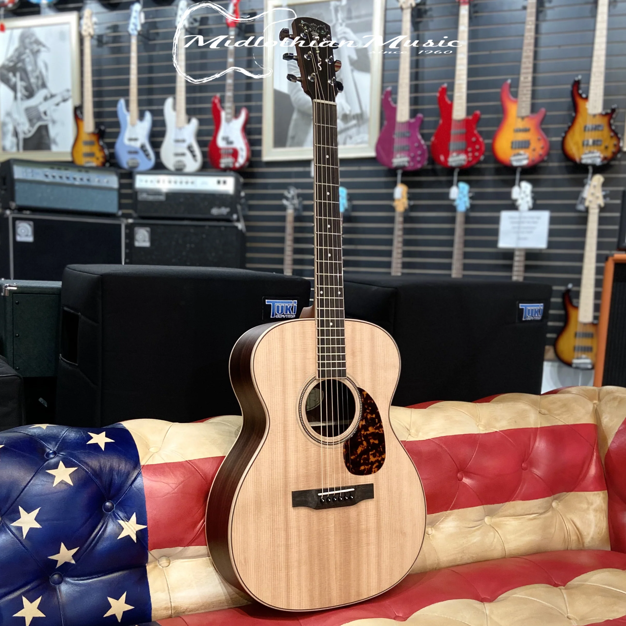 Larrivee Recording Series OM-03R - Acoustic/Electric Guitar w/Element VTC & Case (136559) - Image 9