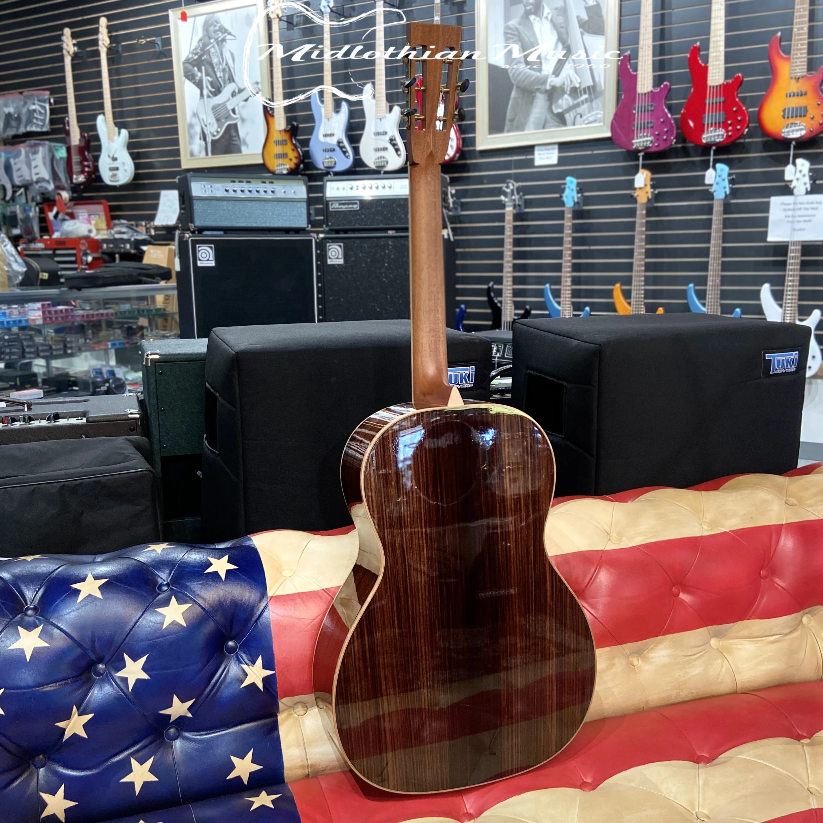 Larrivee 000-60 Acoustic Guitar - Moon Spruce Top & Rosewood Body w/Case (136783) - Image 10