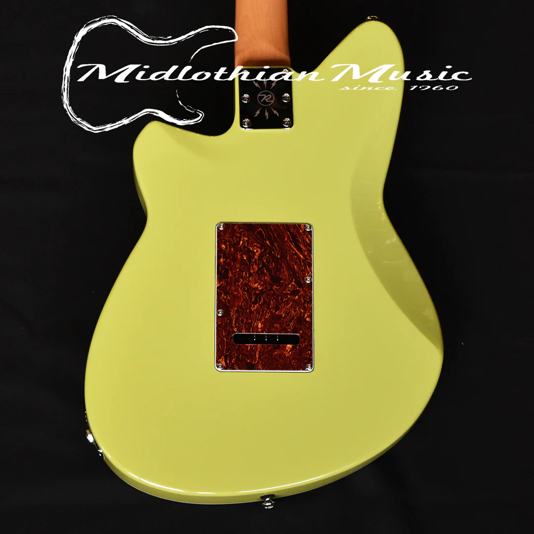 Reverend - Jetstream RB Solidbody Electric Guitar - Avocado Green Gloss Finish - Image 6