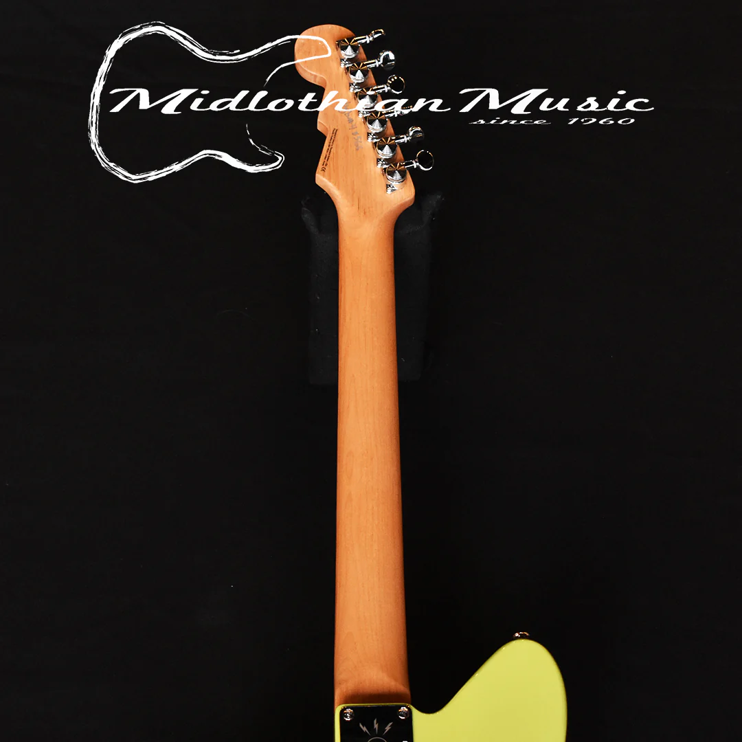 Reverend - Jetstream RB Solidbody Electric Guitar - Avocado Green Gloss Finish - Image 7