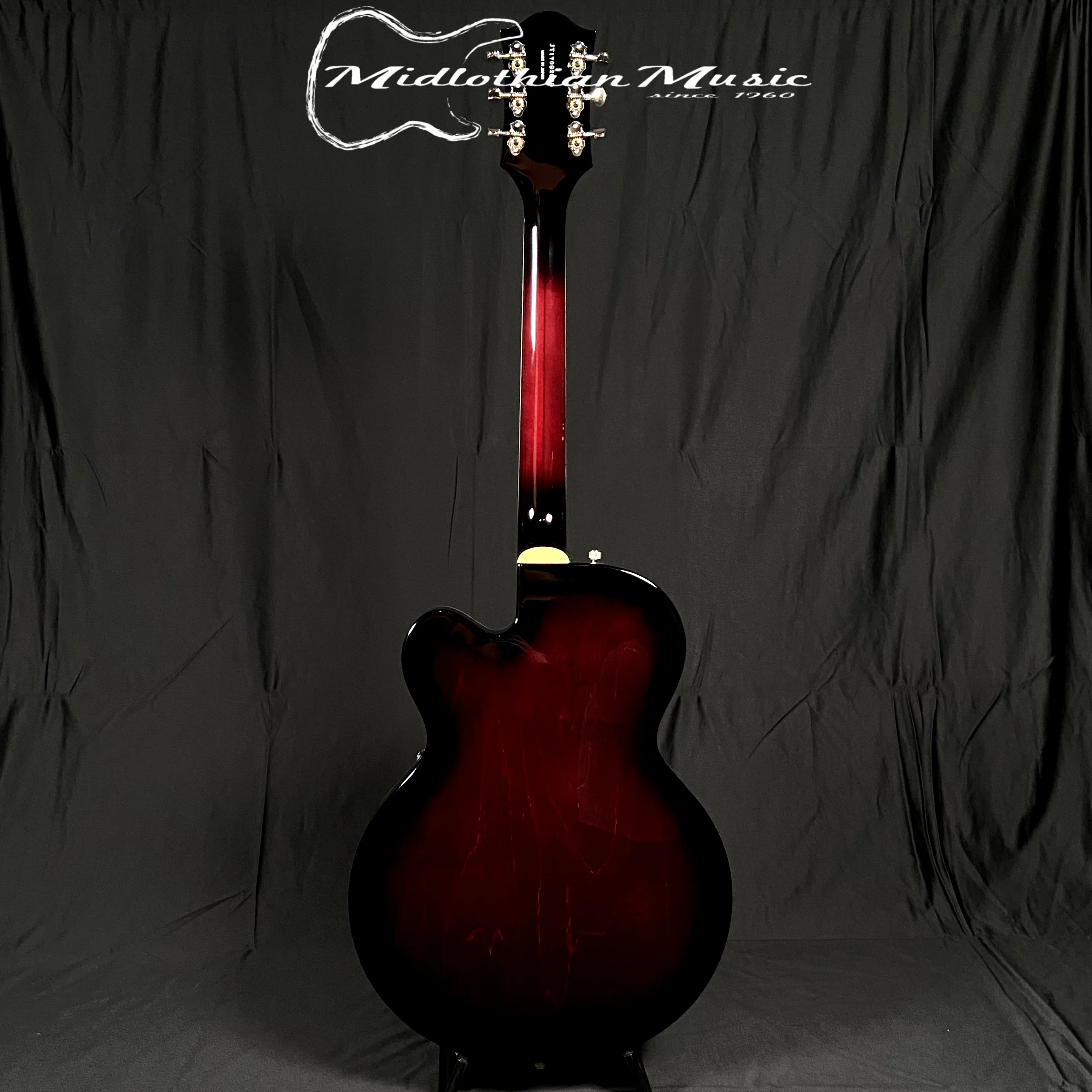Gretsch G6119T-62 Vintage Select Edition - '62 Tennessee Rose - Hollow Body w/Bigsby & Case - Deep Cherry Stain Finish - Image 5