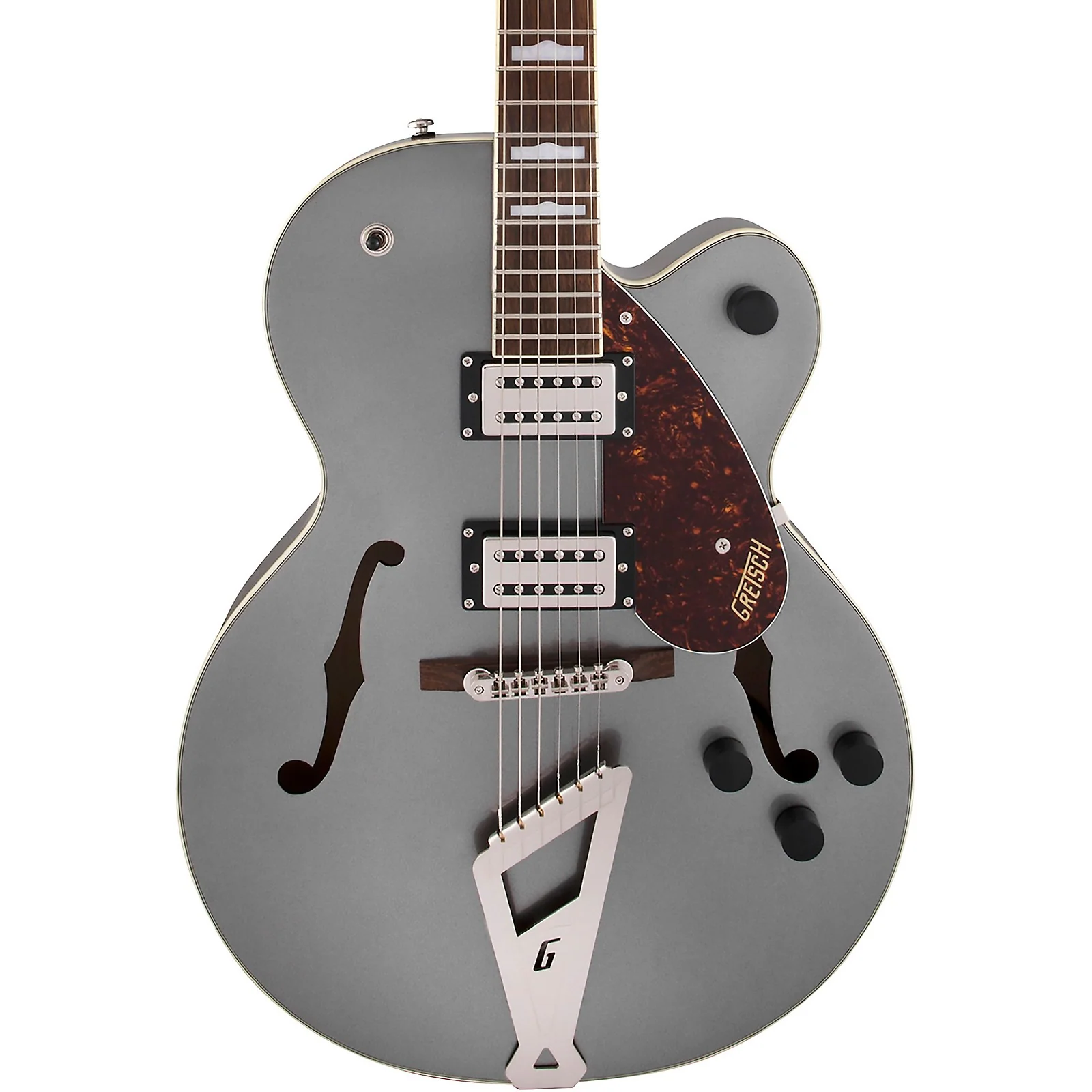 Gretsch G2420 Streamliner Hollow Body w/Chromatic II Tailpiece - Phantom Metallic Gloss Finish - Image 11