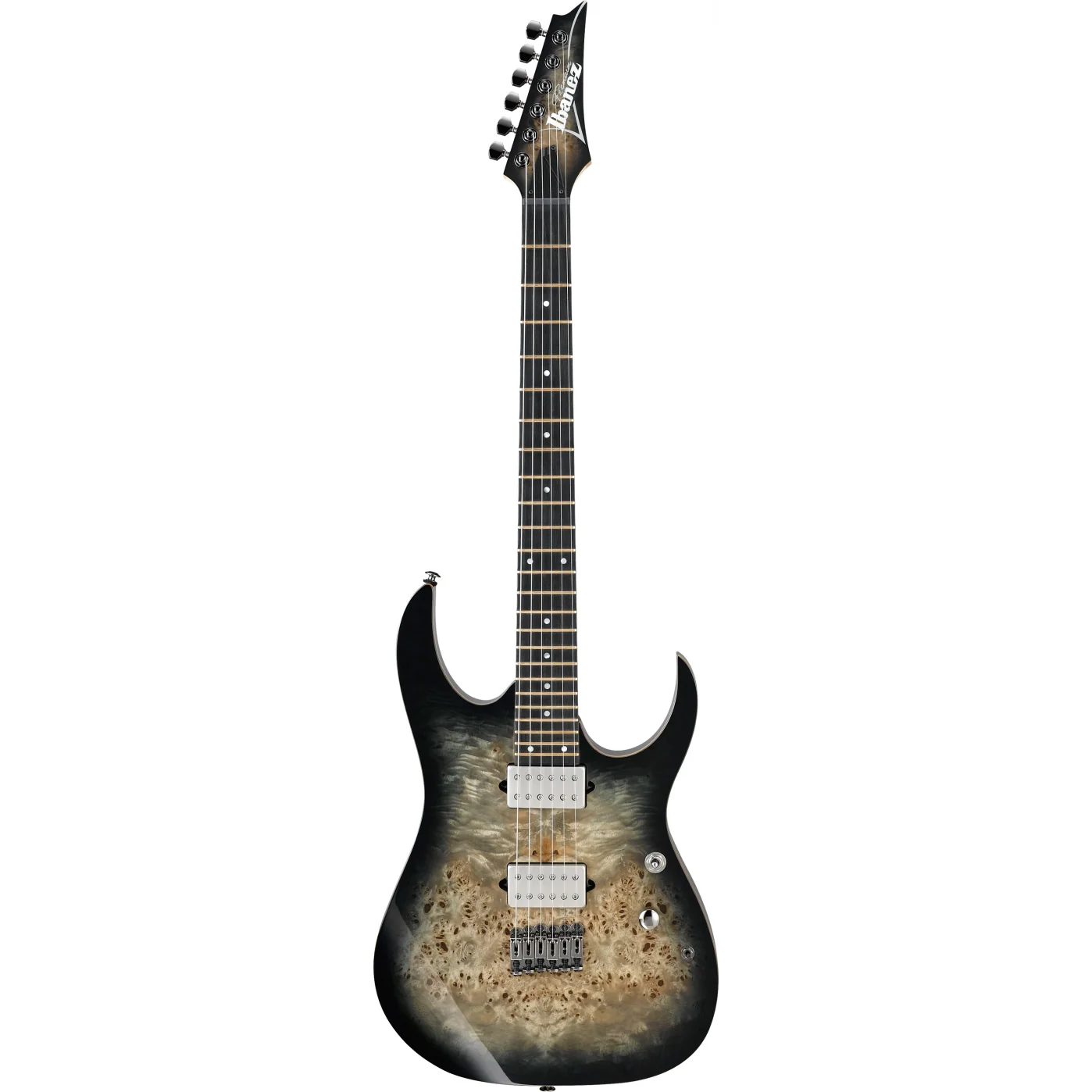 Ibanez RG1121PB-CKB RG Premium w/Gig Bag - Charcoal Black Burst DISCOUNTED! - Image 10