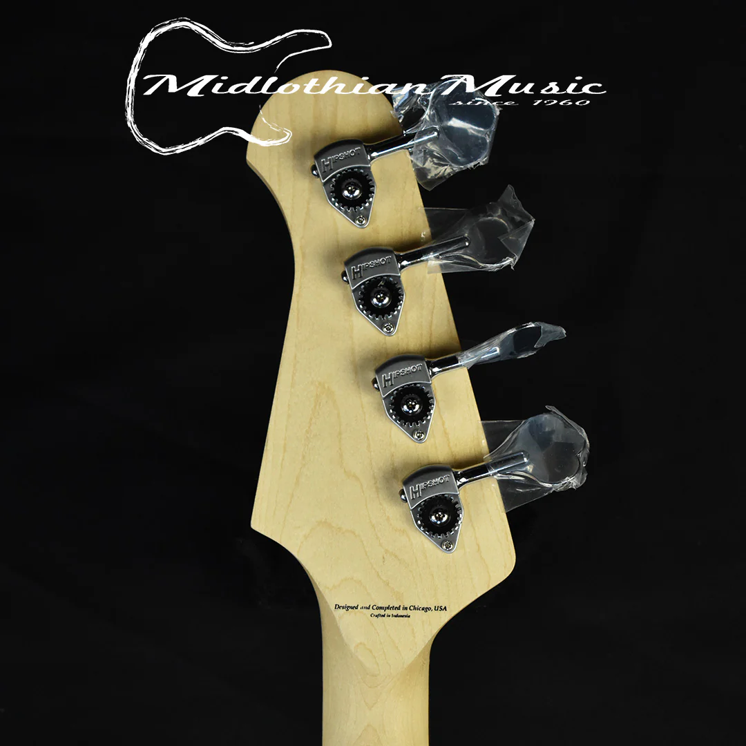 Lakland Skyline 44-02 Deluxe Bass Guitar - 3-Tone Sunburst Finish (121108669) w/FREE GATOR GIG BAG - Image 8