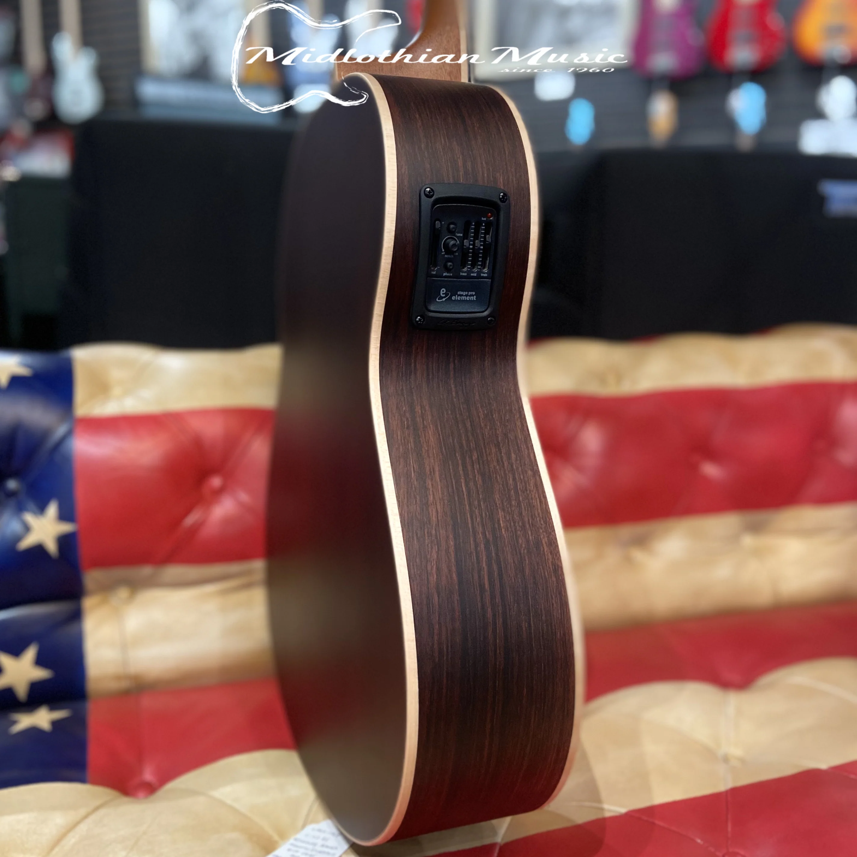 Larrivee L-03RE - Recording Series Acoustic/Electric Guitar w/Stagepro Element + Case - Image 11