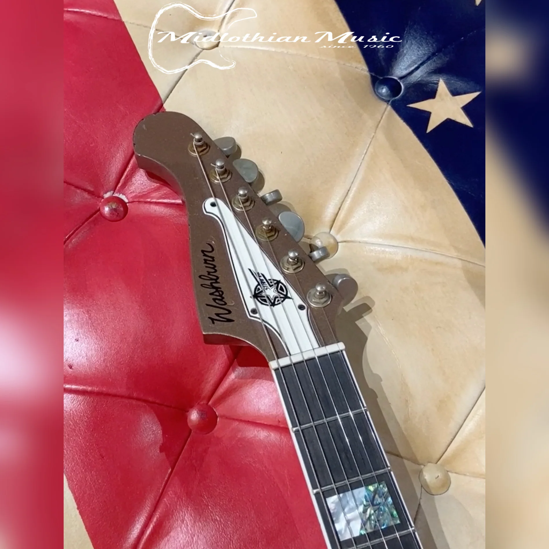 Washburn PS2012RGM Starfire Time Traveler Series - Golden Mist - Electric Guitar w/Case - Image 12