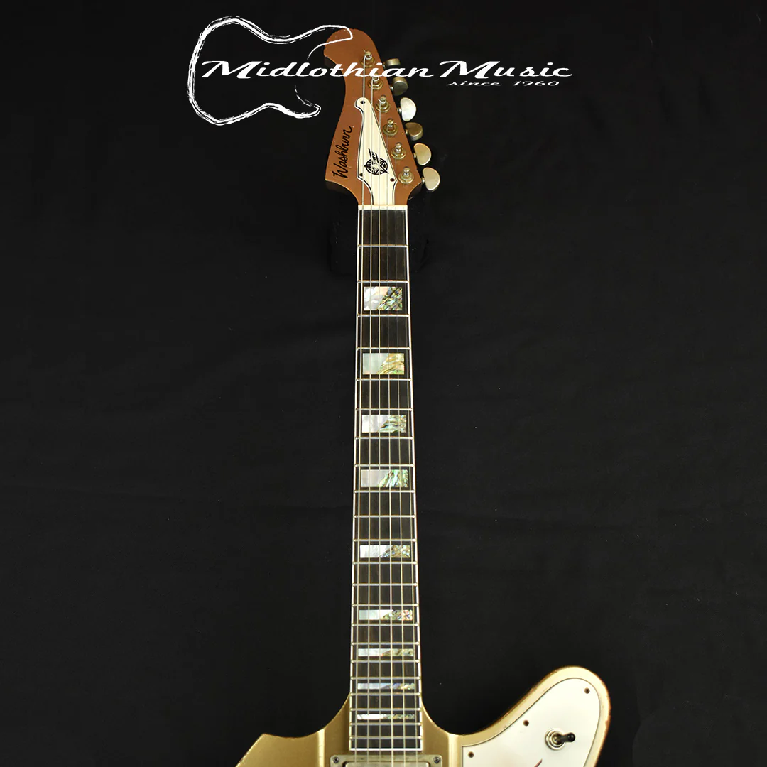 Washburn PS2012RGM Starfire Time Traveler Series - Golden Mist - Electric Guitar w/Case - Image 3