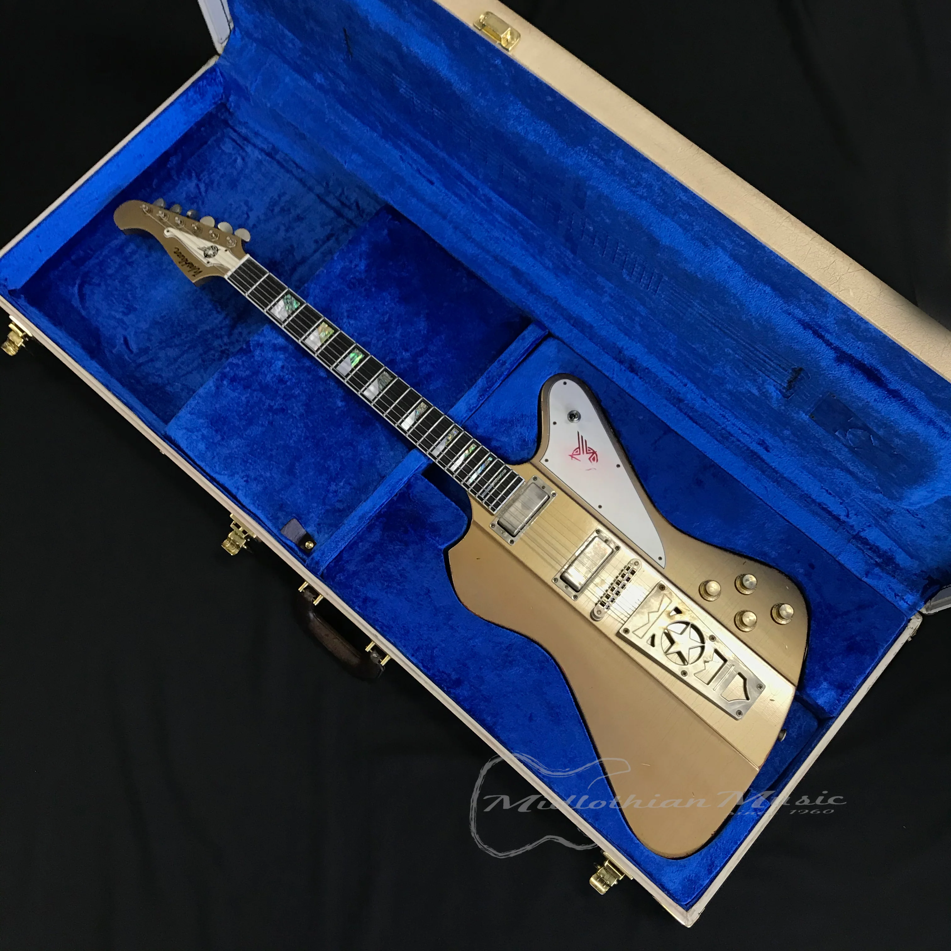 Washburn PS2012RGM Starfire Time Traveler Series - Golden Mist - Electric Guitar w/Case - Image 9